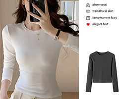 正肩百搭打底衫